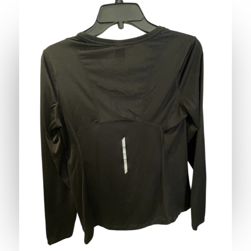 Old Navy Vintage GoDry Active Black Long Sleeve Top - Picture 2 of 12